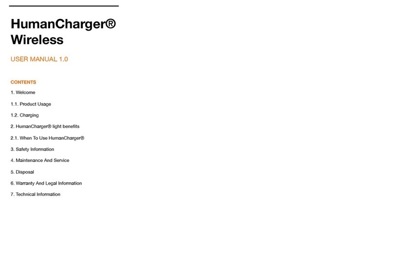 HumanCharger HC3 user manual