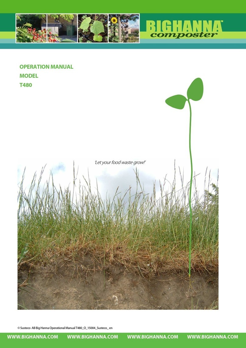 Susteco Big Hanna T40 Operation manual