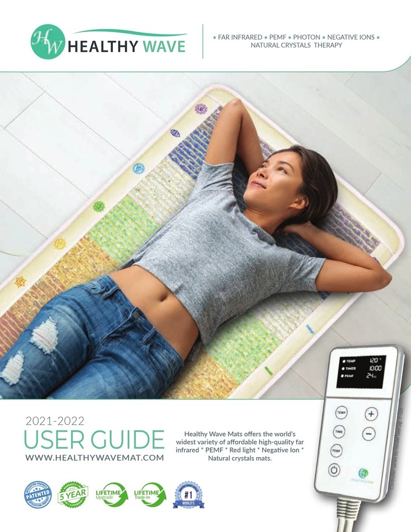 Healthy wave mat user guide