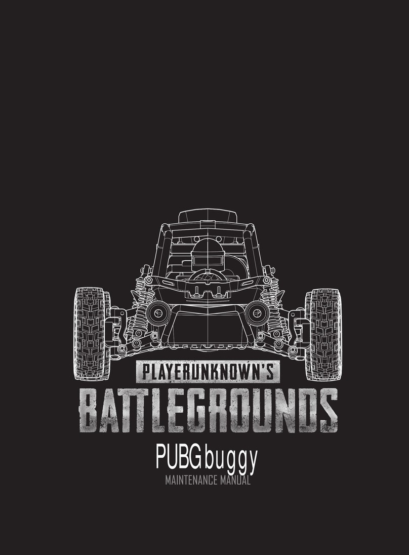 TT RC Sport Playerunknown's Battlegrounds PUBG buggy Maintenance manual