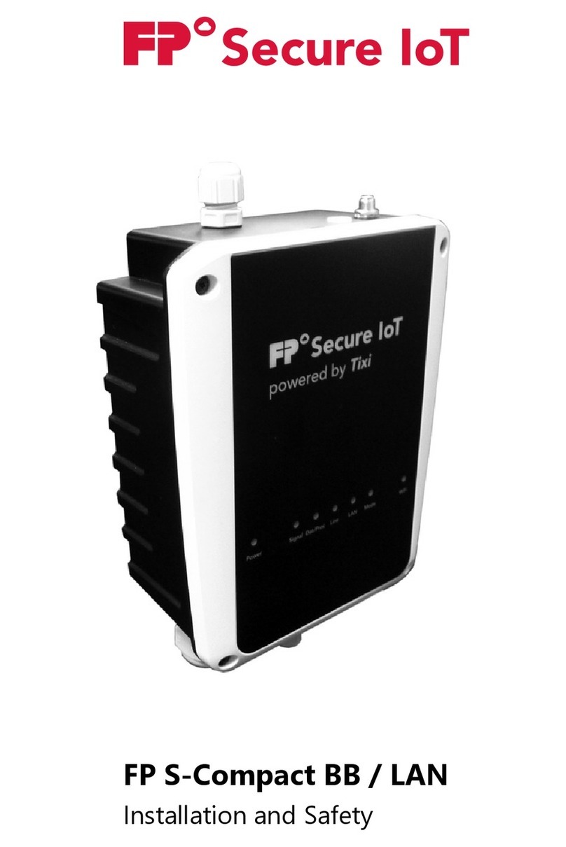 FP InovoLabs FP S-Compact LAN User guide