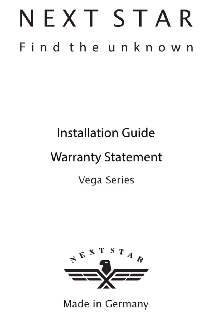 NEXT STAR Vega Series installation guide