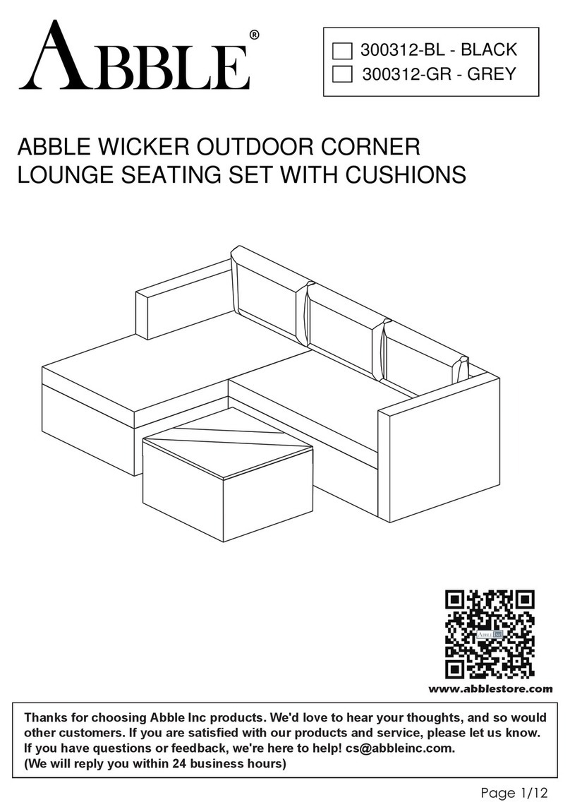 Abble 300312-BL quick start guide