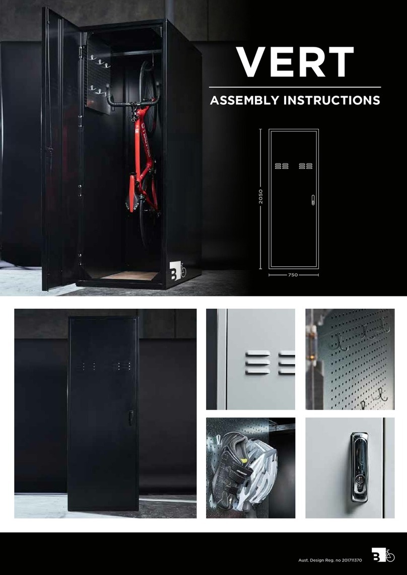 APARTMENT B VERT Assembly instructions