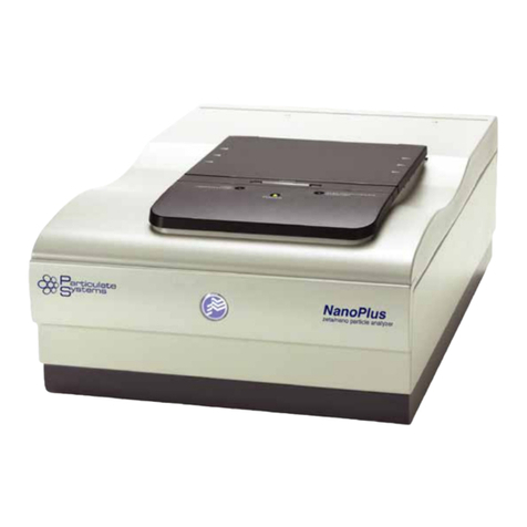 Particulate Systems NanoPlus User manual