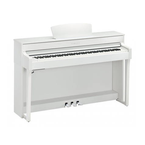 Yamaha CLAVINOVA CLP-635 Firmware update guide