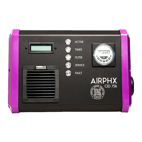 Airphx CID 75k User's installation guide