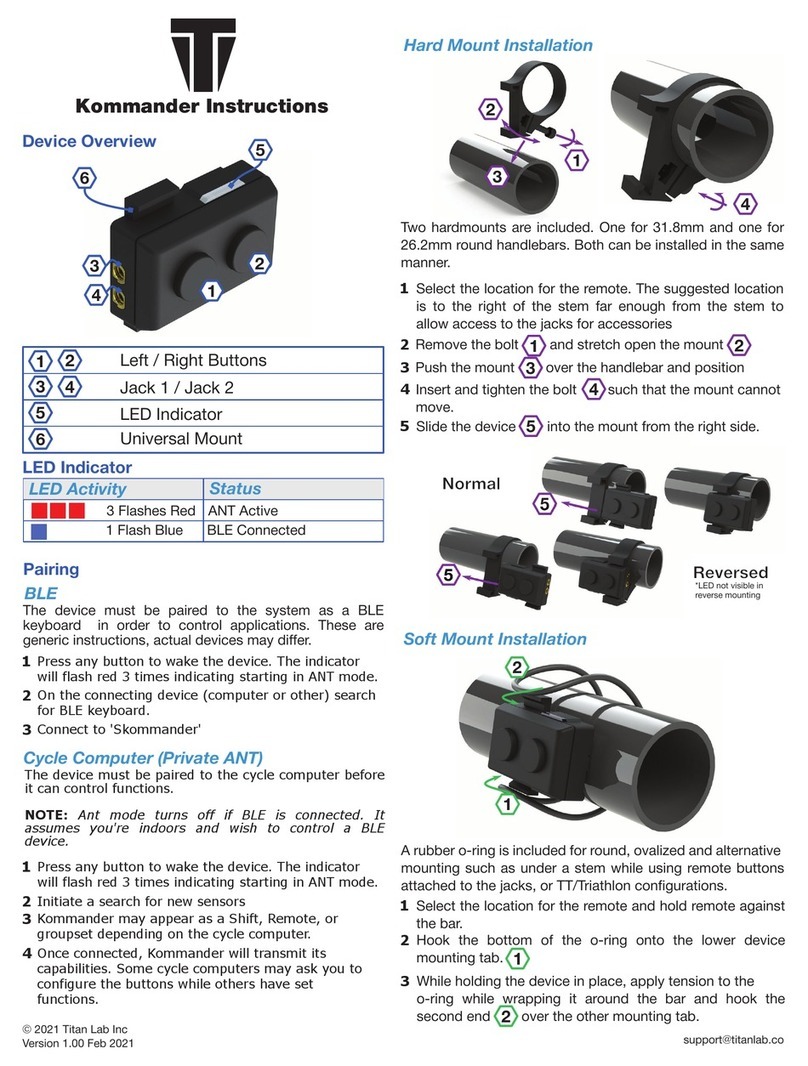 Titan Lab Kommander instructions