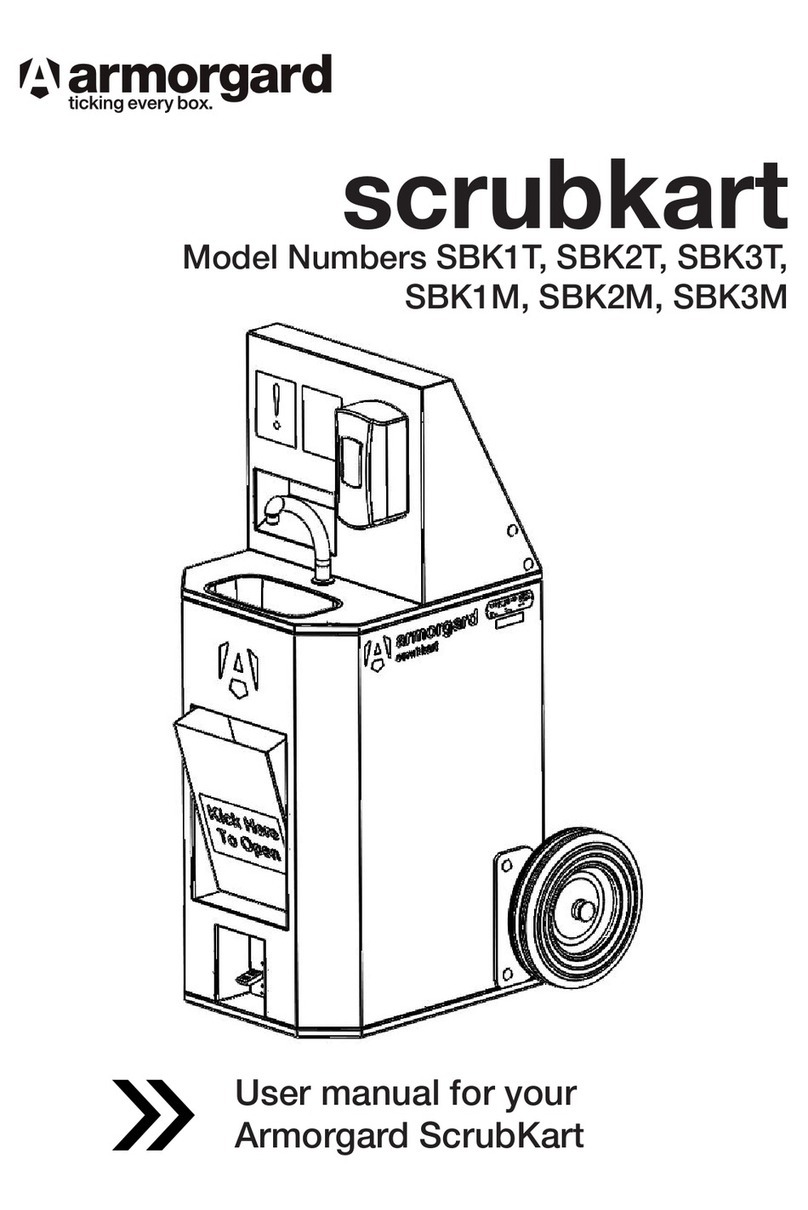 Armorgard scrubkart SBK1T user manual