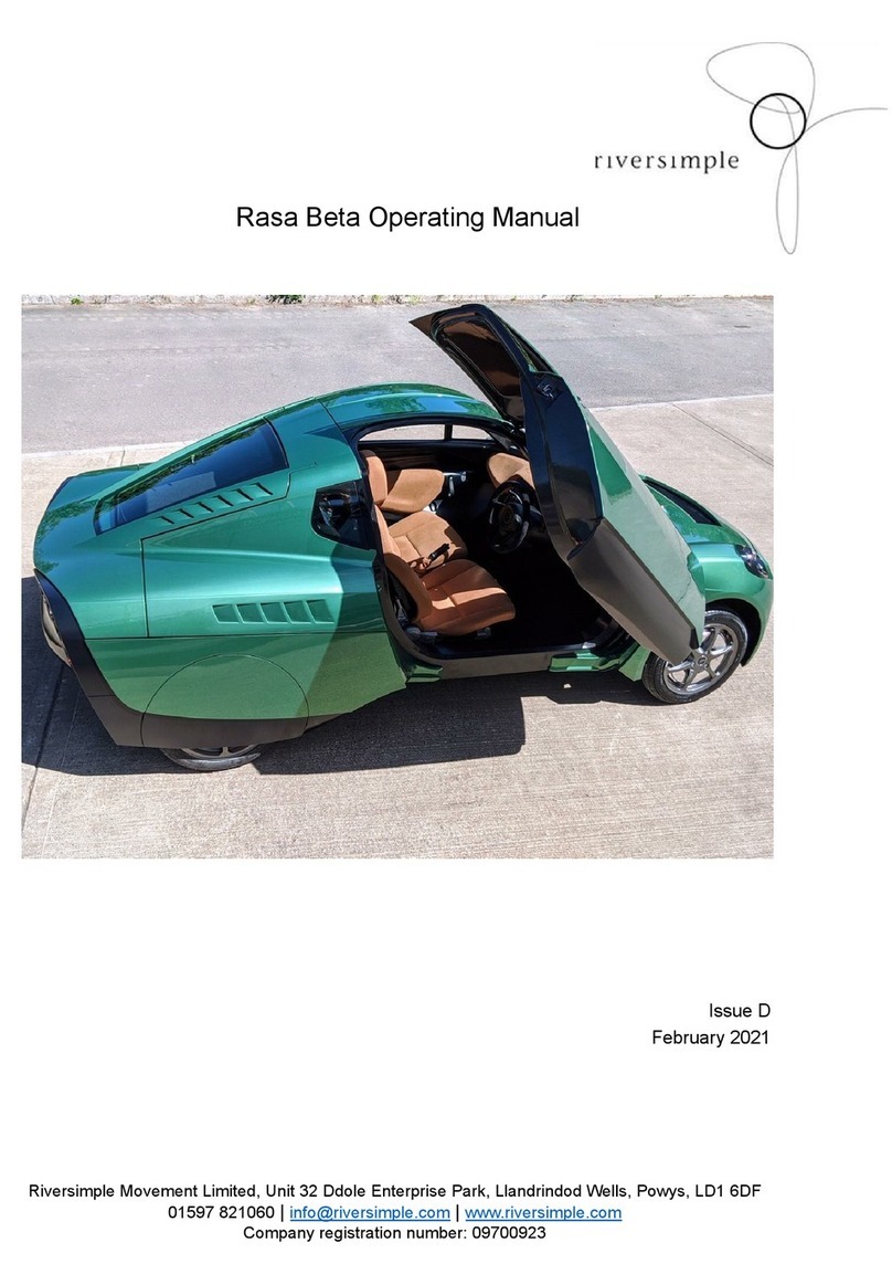 Riversimple Rasa Beta operating manual Riversimple Rasa Beta operating manual