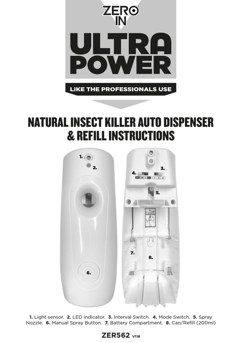 Zero In Ultra Power ZER562 Refill instructions