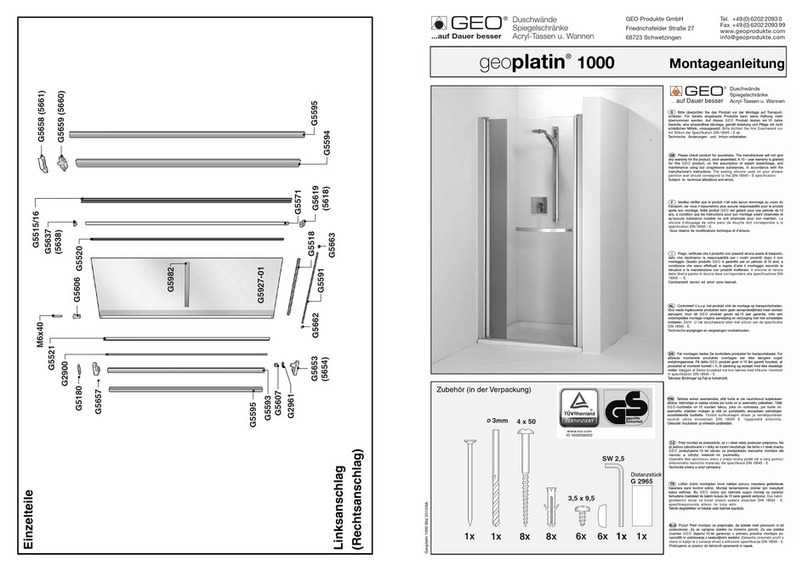 Geo Platin 1000 manual