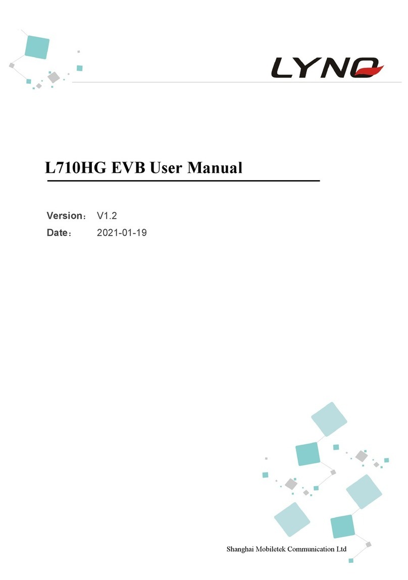 Mobiletek Lynq L710HG user manual