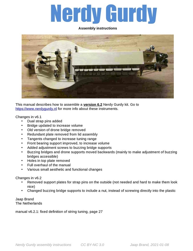 Jaap Nerdy Gurdy Assembly instructions