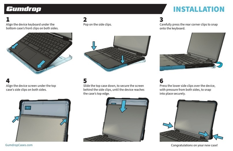 Gumdrop SLIMTECH Installation