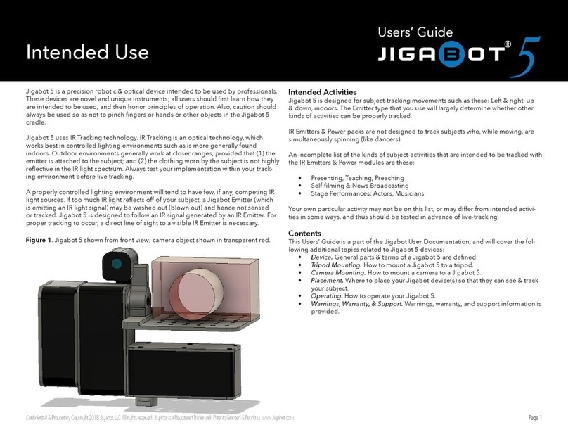 Jigabot 5 User manual