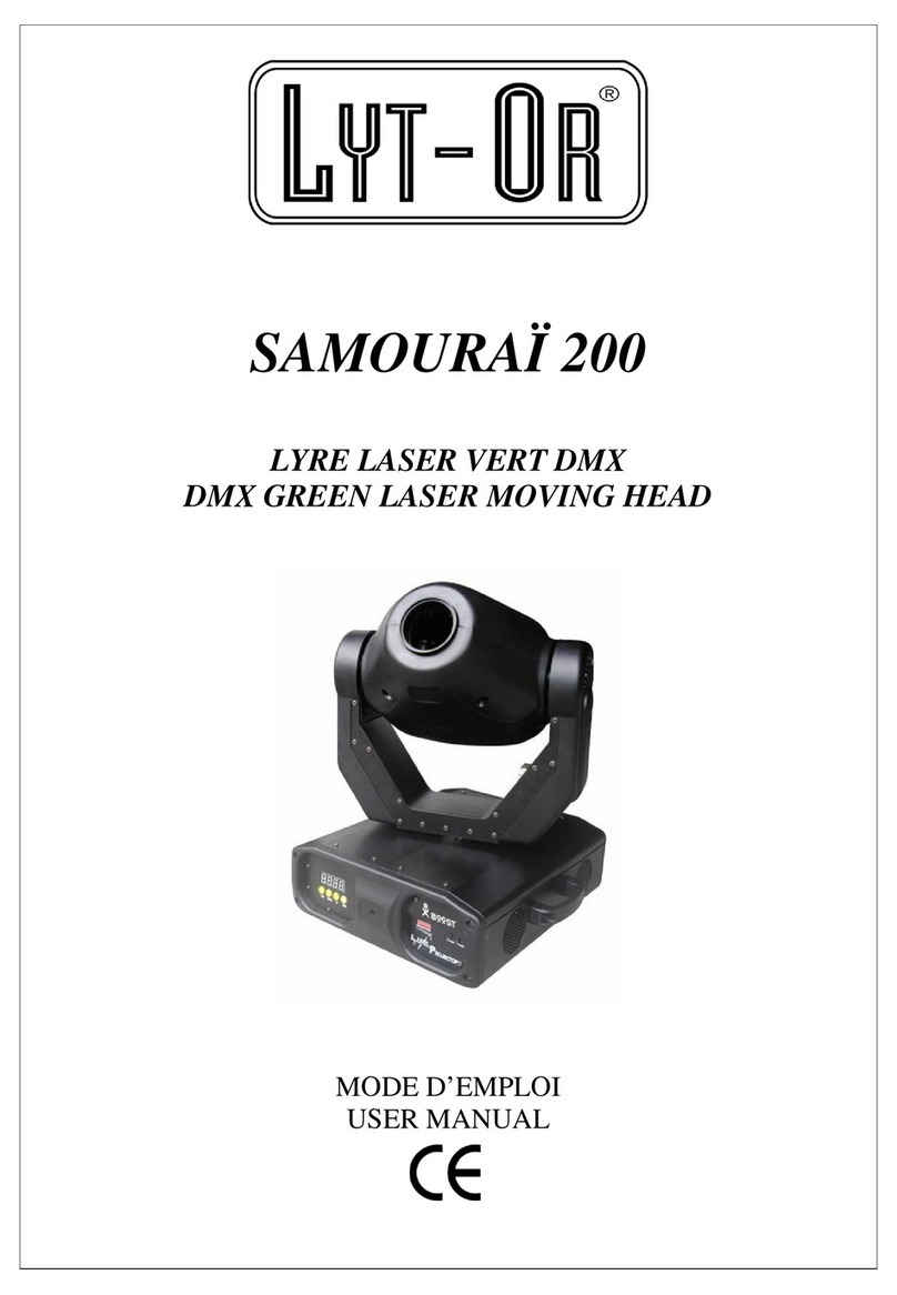 Lyt-Or SAMOURAI 200 user manual