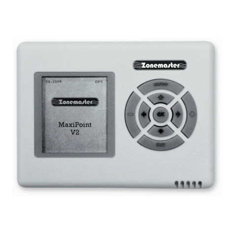 ZONEMASTER MAXIPOINT V2 User manual