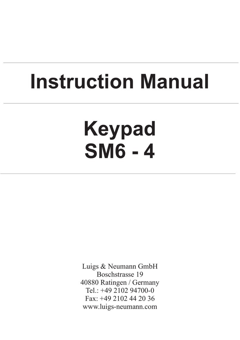 Luigs & Neumann SM6-4 instruction manual