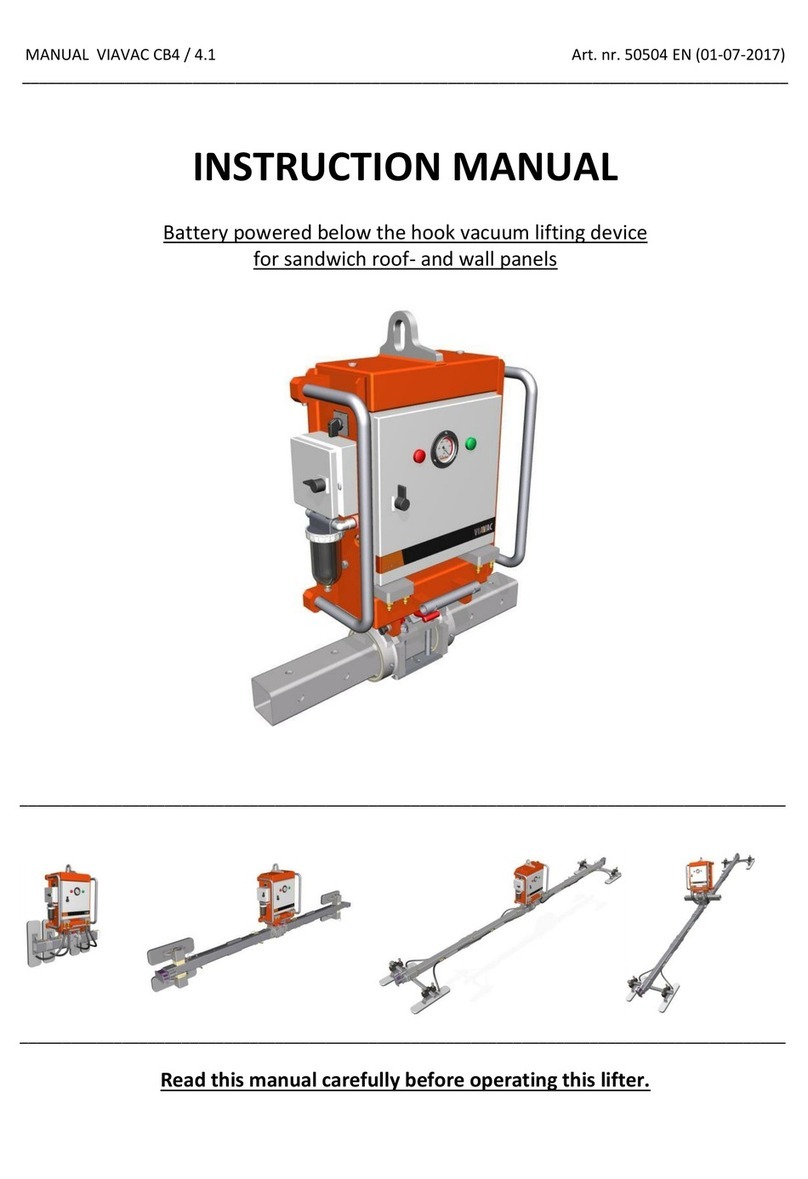 VIAVAC CB4 instruction manual