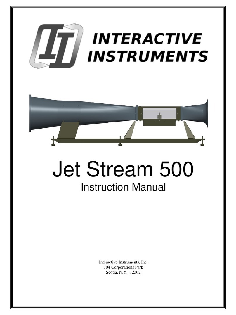Interactive Instruments Jet Stream 500 User manual