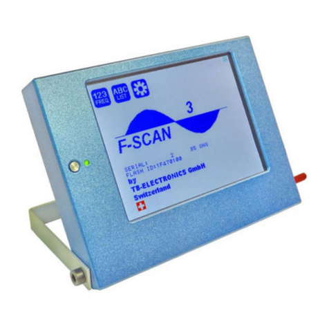 TB-Electronics F-SCAN3 NT User manual