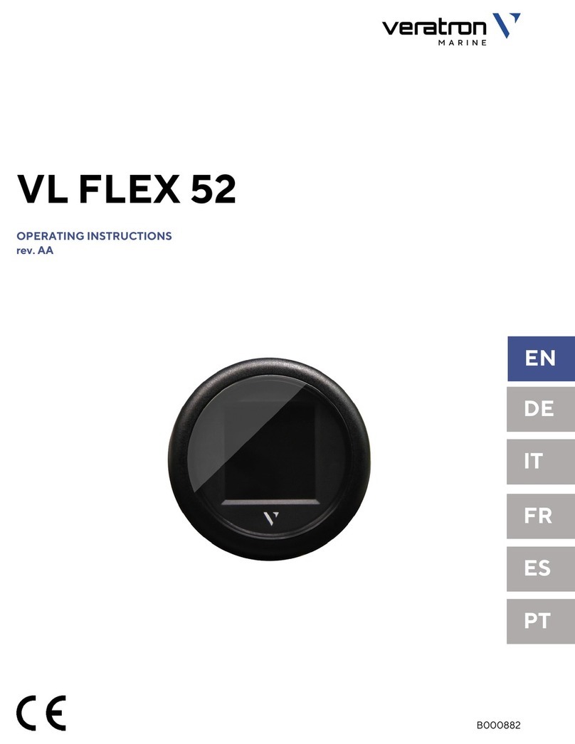Veratron VL FLEX 52 INDUSTRIAL User manual