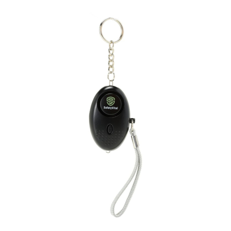 SafetyVital PERSONAL ALARM user manual