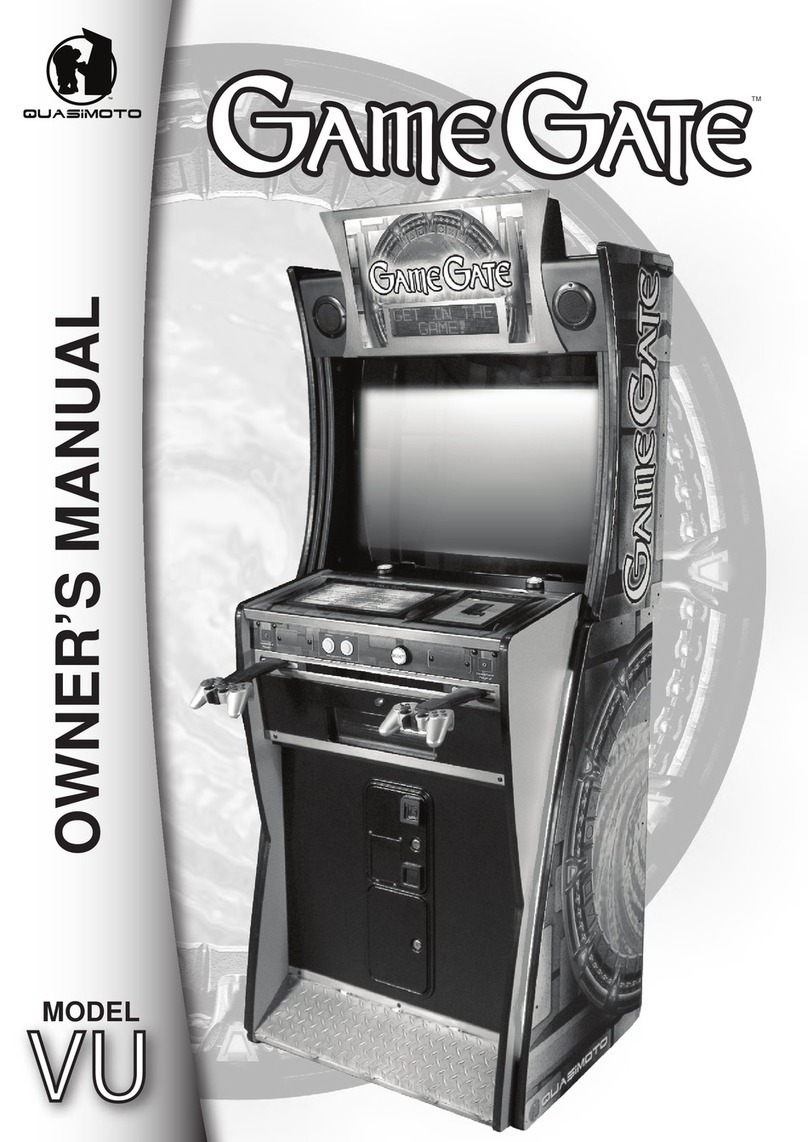 quasimoto GAME GATE VU owner's manual