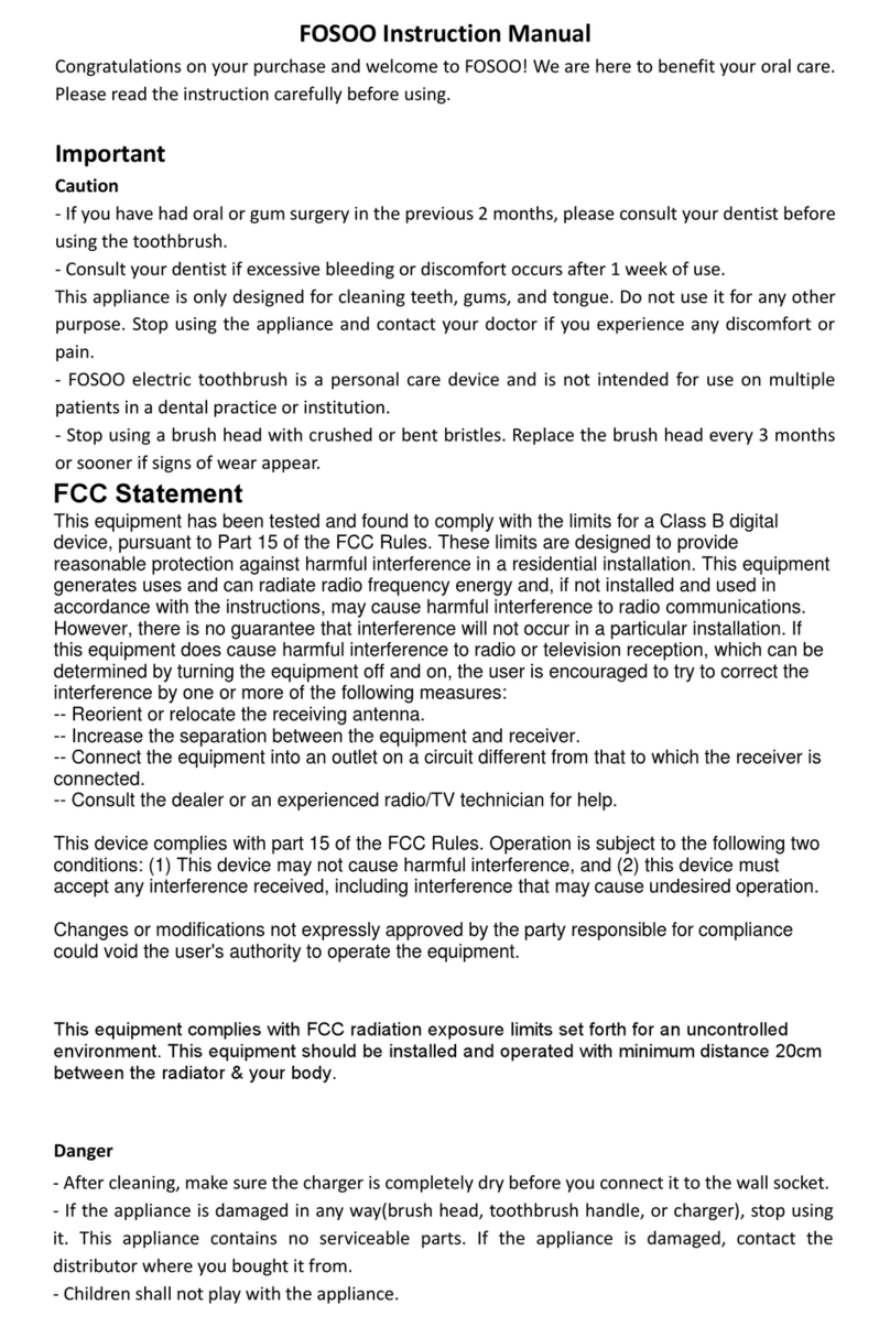 FOSOO APEX instruction manual