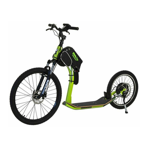 Gravity scooters e-M10 User manual