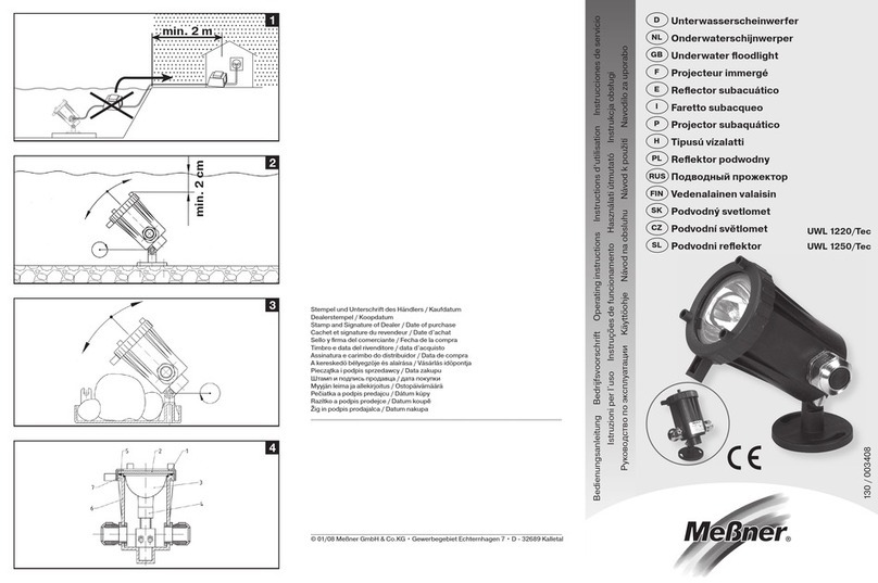 Mebner UWL 1220/Tec User manual
