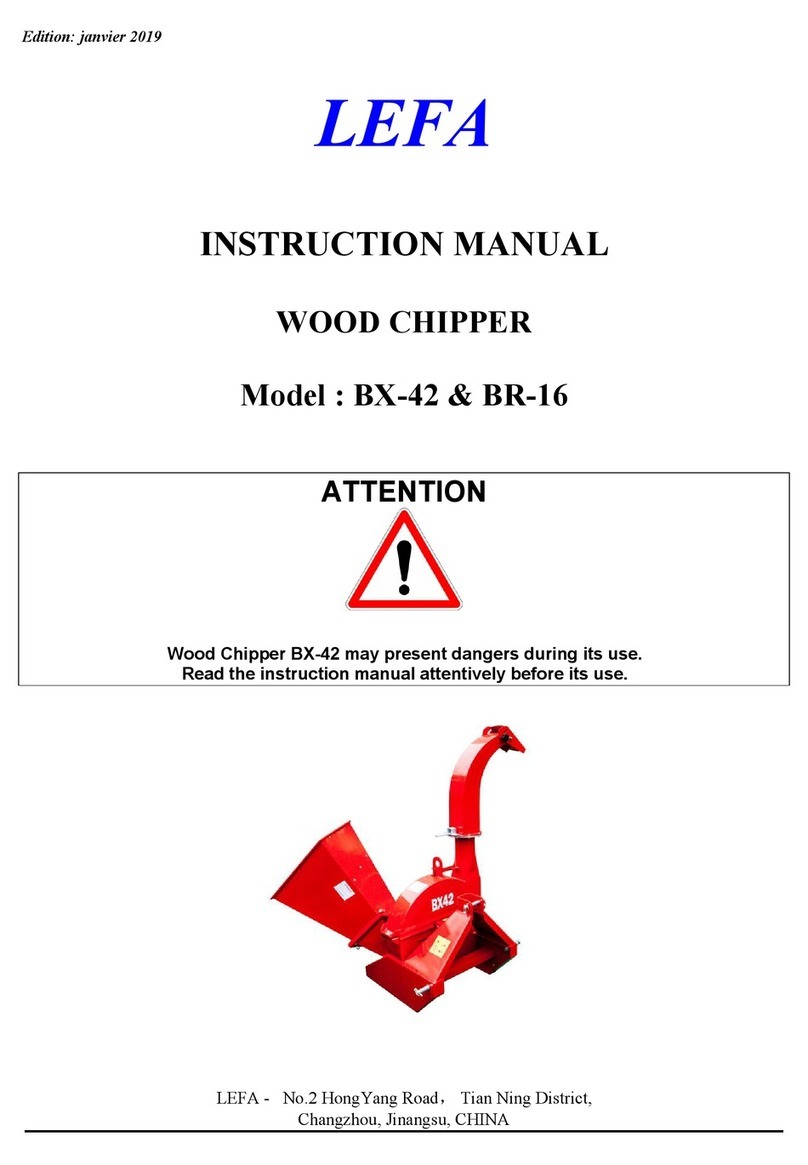 LEFA BX-42 instruction manual