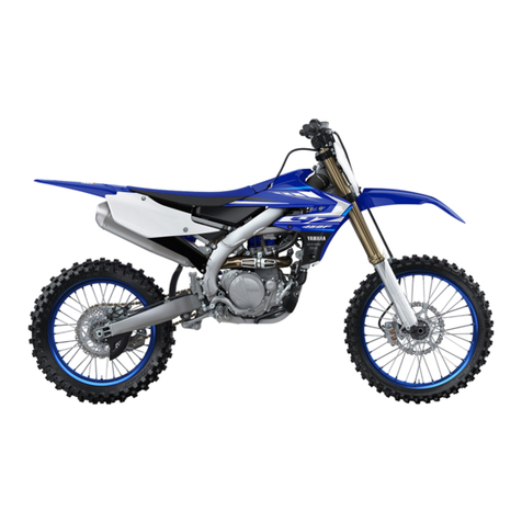 Yamaha YZ450F 2020 Application guide