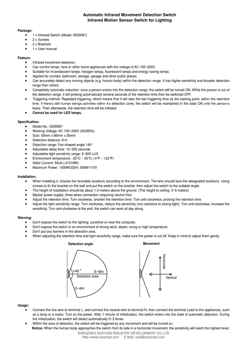 SHENZHEN GUIYUAN INDUSTRY DEVELOPMENT 0030067 quick start guide