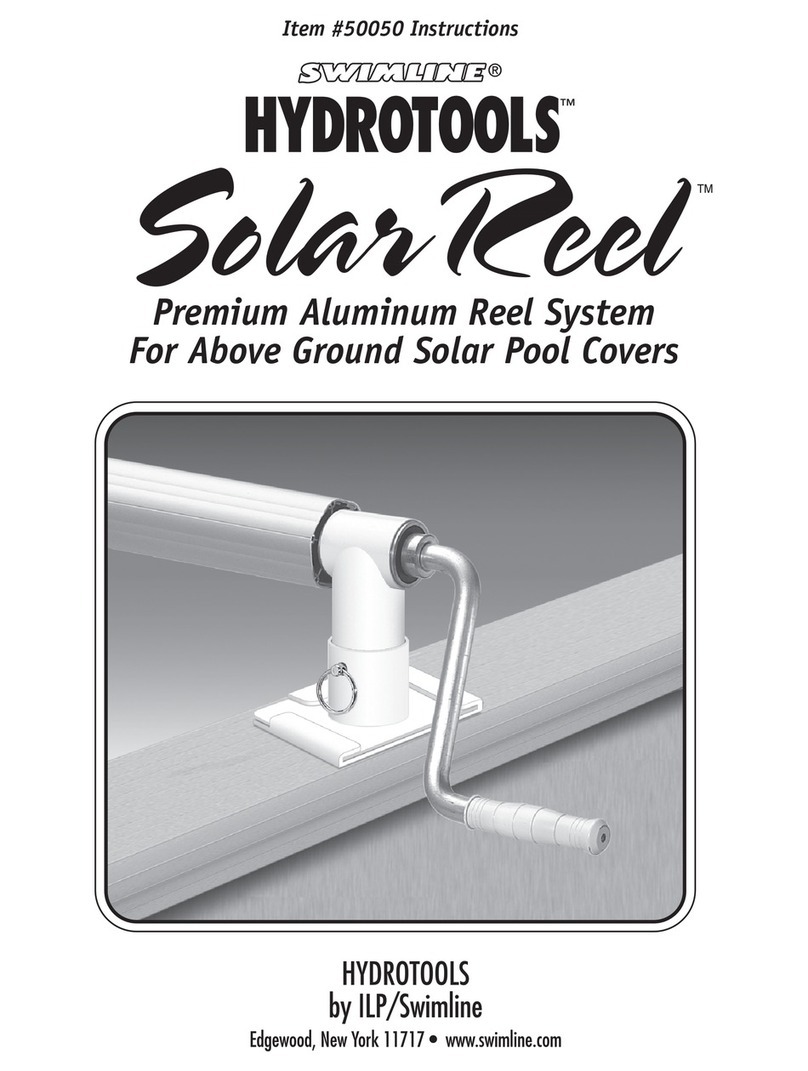 Swimline HydroTools Solar Reel 50050 quick start guide Swimline HydroTools Solar Reel 50050 quick start guide