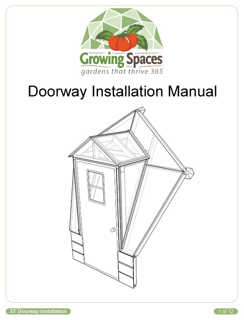 Growing Spaces Doorway User manual