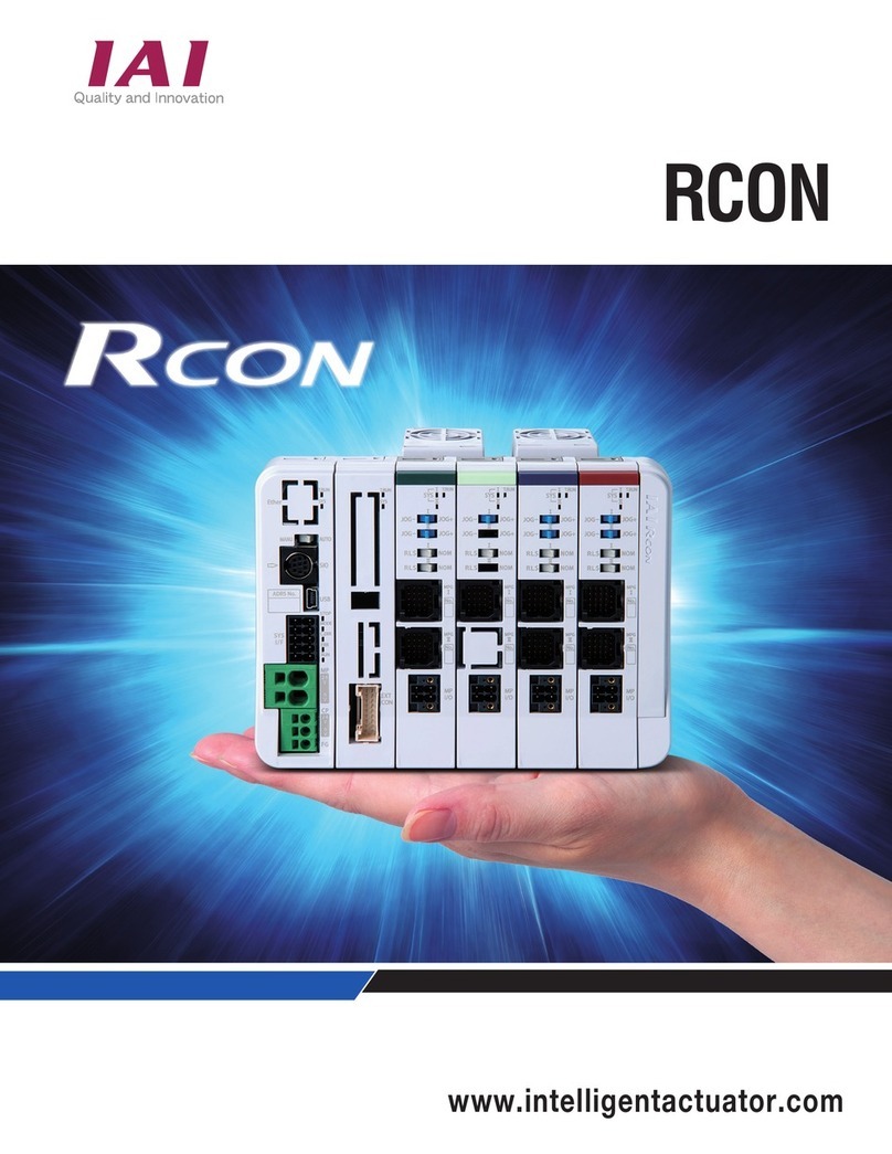 Intelligent Actuator RCON manual