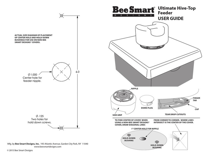 Bee Smart Ultimate Hive-Top Feeder user guide