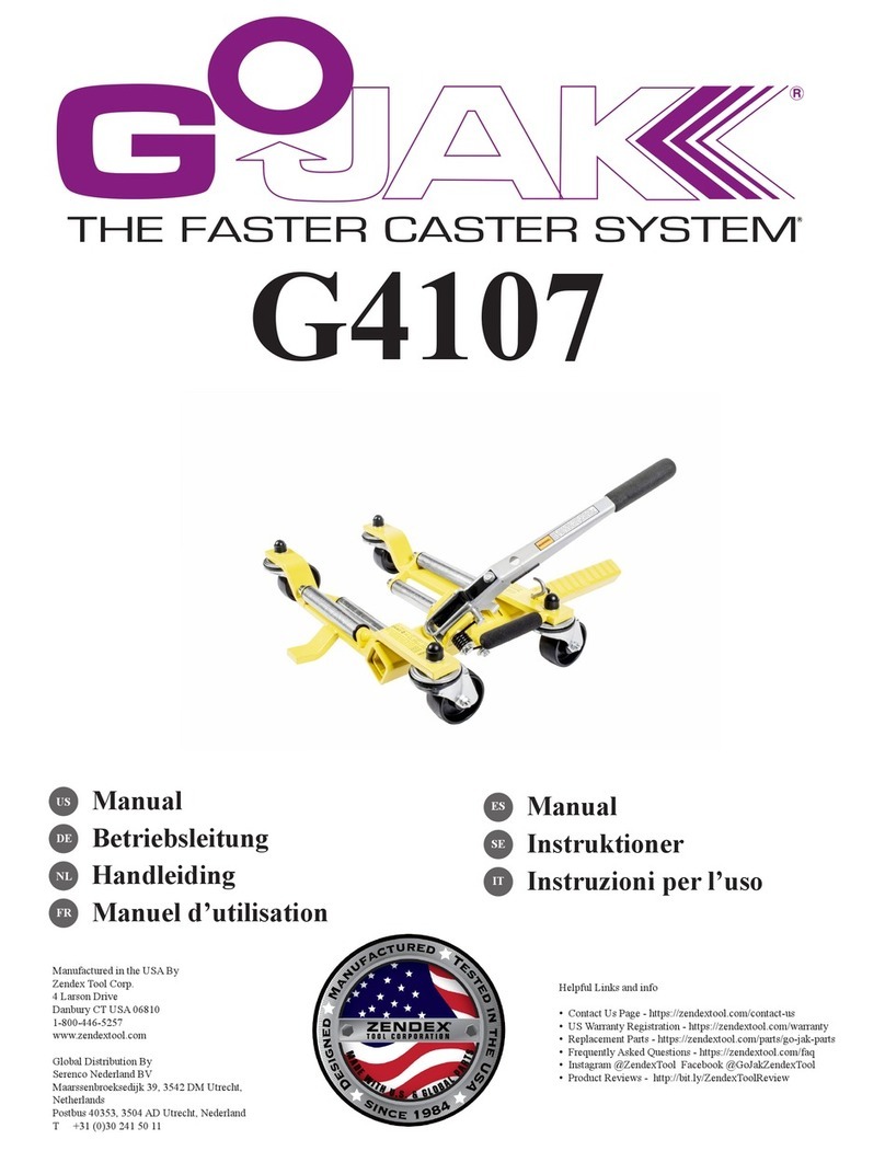 ZENDEX GO JAK G4107 User manual