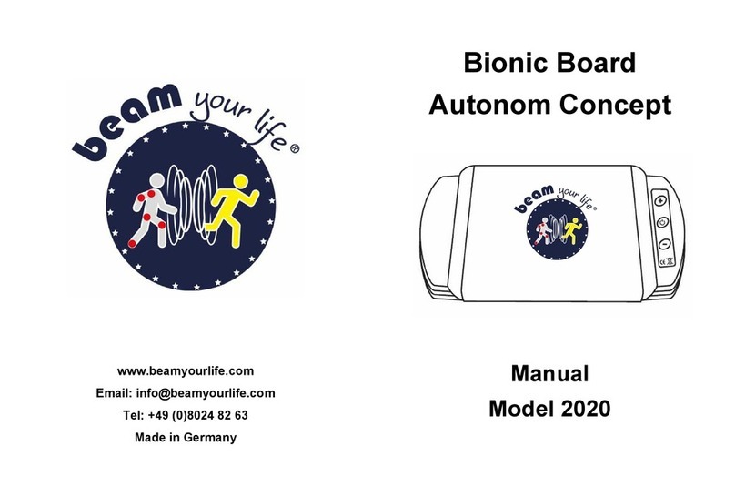 BEAMYOURLIFE Bionic Board Autonom Concept manual