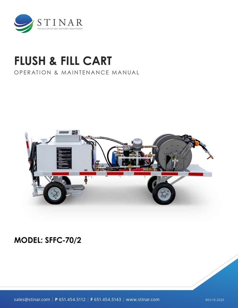 STINAR Flush & Fill Cart SFFC-70/2 manual