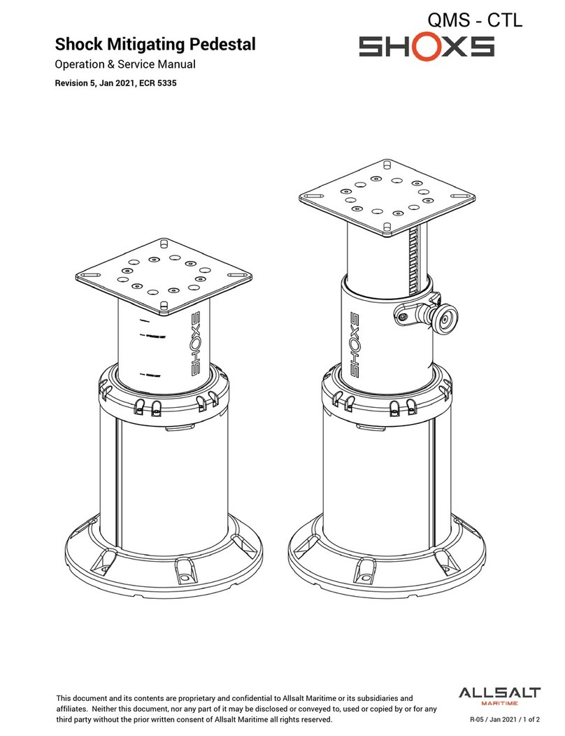 Allsalt SHOXS Operation & service manual
