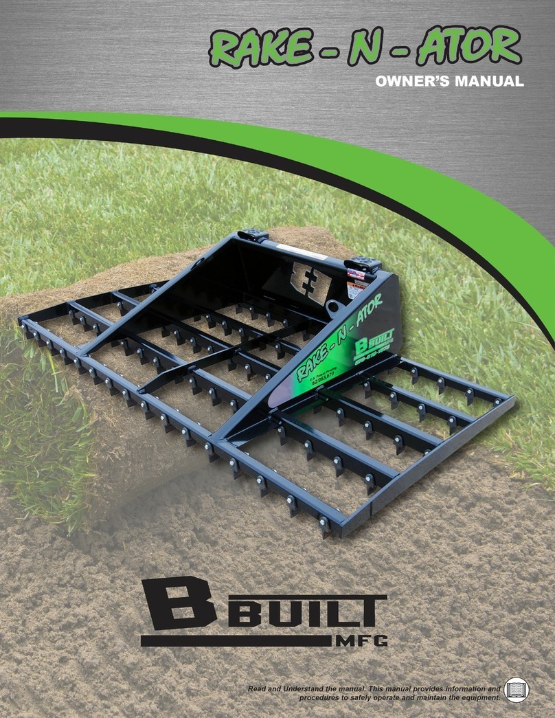 B-Built RAKE-N-ATOR owner's manual