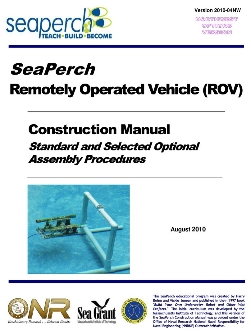 SeaPerch Remotely Operated Vehicle Construction manual