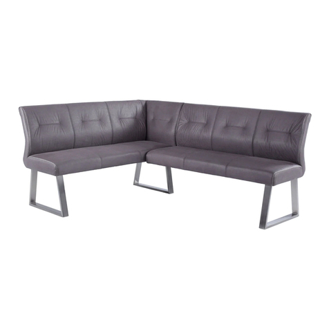 Chintaly Imports KALINDA-NOOK Assembly instruction