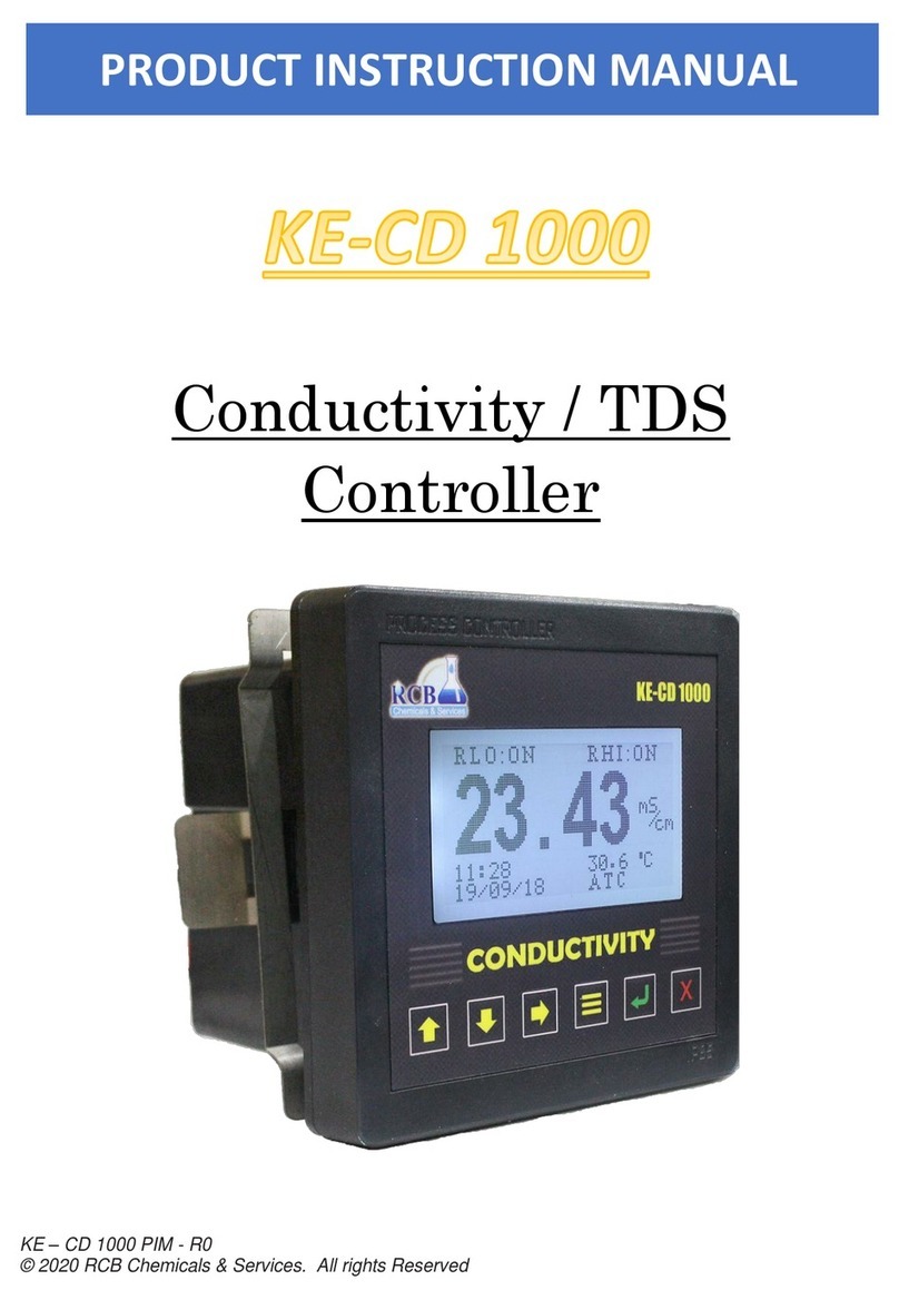 RCB KE-CD 1000 Product instruction manual