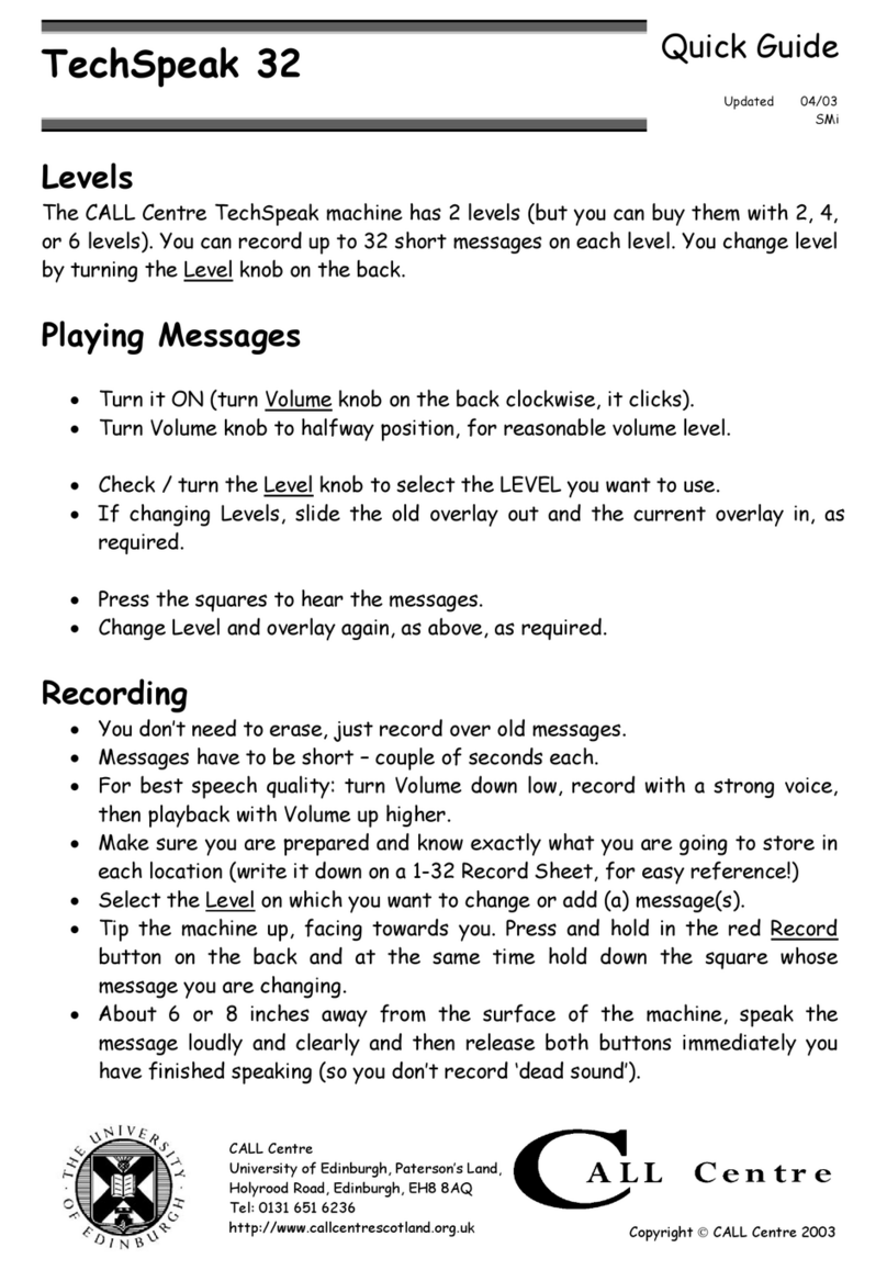 Call Centre TechSpeak 32 quick guide