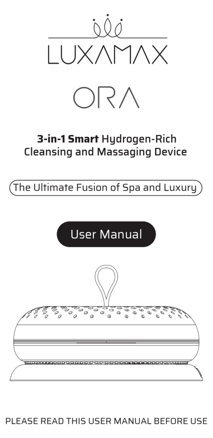 Luxamax ORA user manual