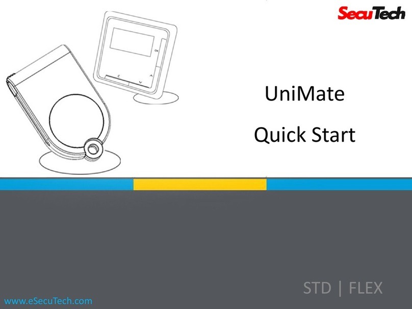 Secu-tech Unimate quick start